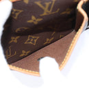 LOUIS VUITTON Monogram Gibeciere MM Shoulder Bag M42247 LV Auth 89955-23