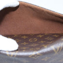LOUIS VUITTON Monogram Gibeciere MM Shoulder Bag M42247 LV Auth 89955-24