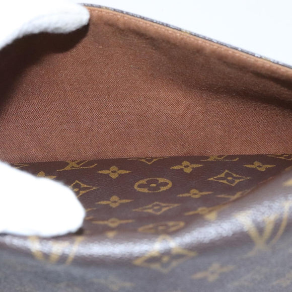 LOUIS VUITTON Monogram Gibeciere MM Shoulder Bag M42247 LV Auth 89955