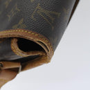 LOUIS VUITTON Monogram Gibeciere MM Shoulder Bag M42247 LV Auth 89955-7