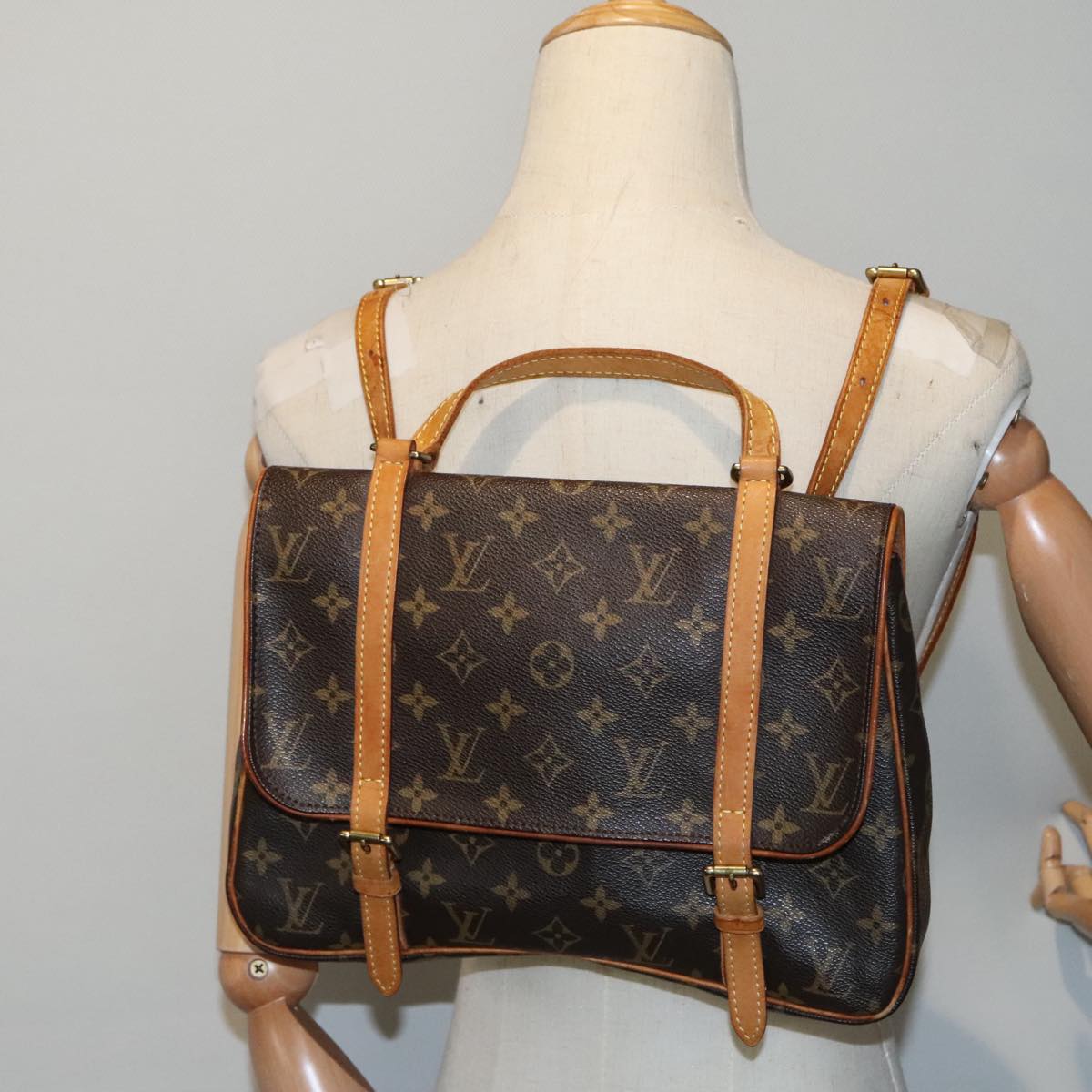 LOUIS VUITTON Monogram Marelle Sac A Dos Shoulder Bag M51158 LV Auth 89956