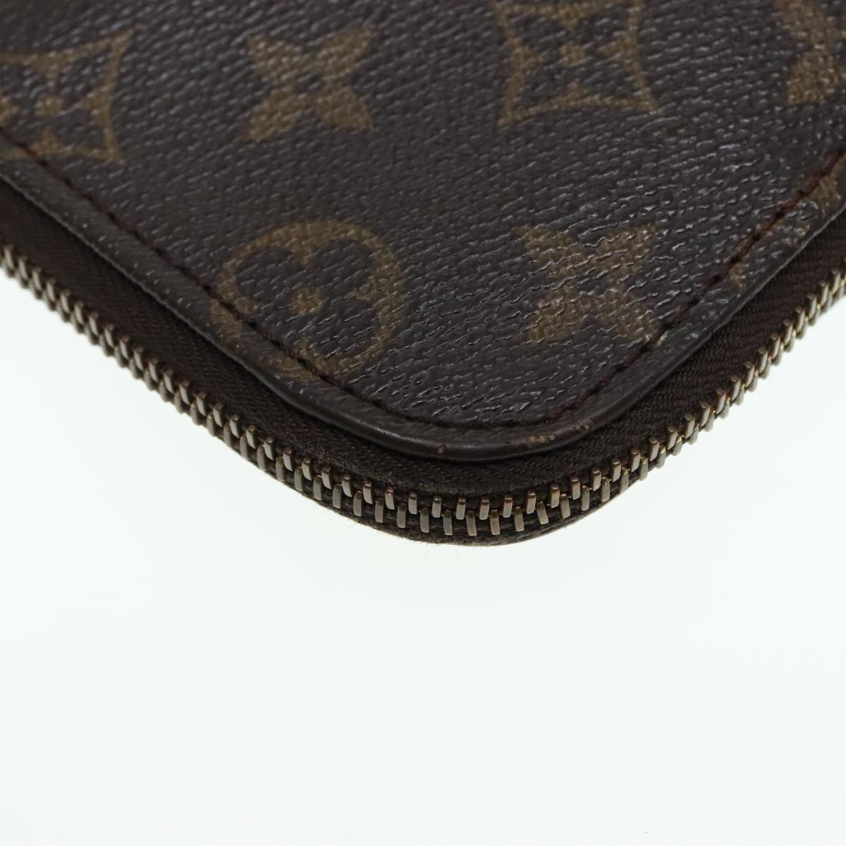 LOUIS VUITTON Monogram Posh Documents Clutch Bag M53456 LV Auth 89968