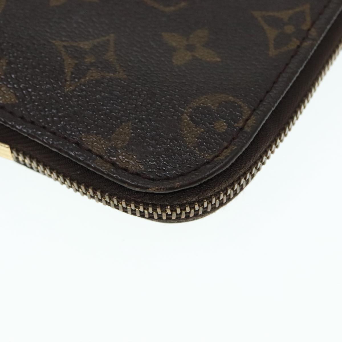 LOUIS VUITTON Monogram Posh Documents Clutch Bag M53456 LV Auth 89968