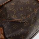 LOUIS VUITTON Monogram Saumur 35 Shoulder Bag M42254 LV Auth 89975-16