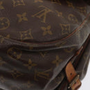 LOUIS VUITTON Monogram Saumur 35 Shoulder Bag M42254 LV Auth 89975-17