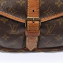 LOUIS VUITTON Monogram Saumur 35 Shoulder Bag M42254 LV Auth 89975-21