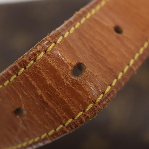 LOUIS VUITTON Monogram Saumur 35 Shoulder Bag M42254 LV Auth 89975