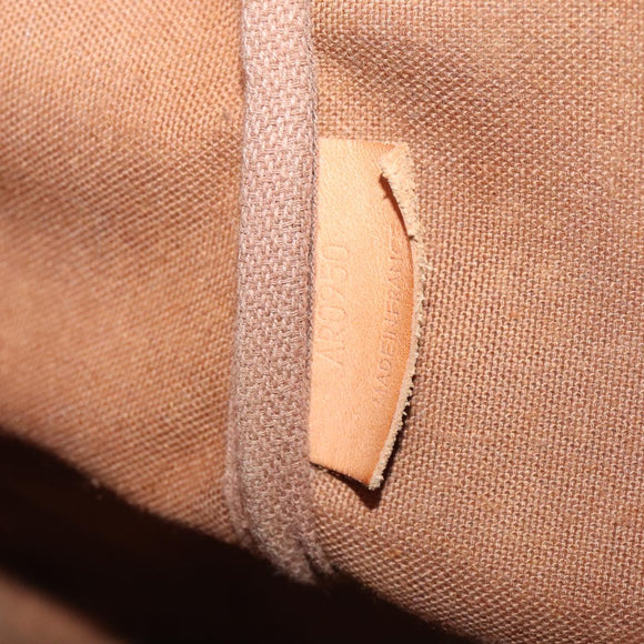 LOUIS VUITTON Monogram Saumur 35 Shoulder Bag M42254 LV Auth 89975