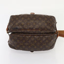 LOUIS VUITTON Monogram Saumur 35 Shoulder Bag M42254 LV Auth 89975-6