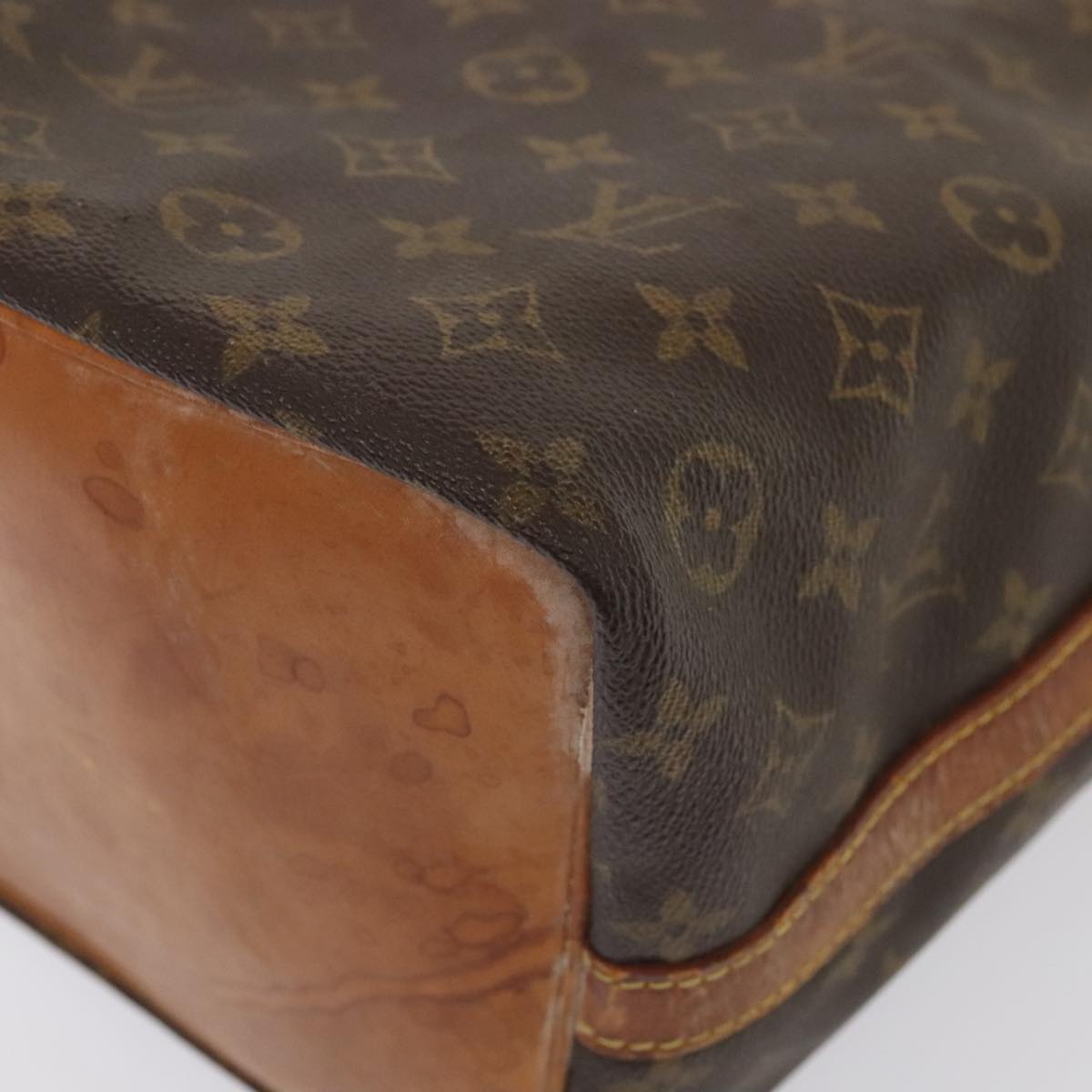 LOUIS VUITTON Monogram Petit Noe Shoulder Bag M42226 LV Auth 89982