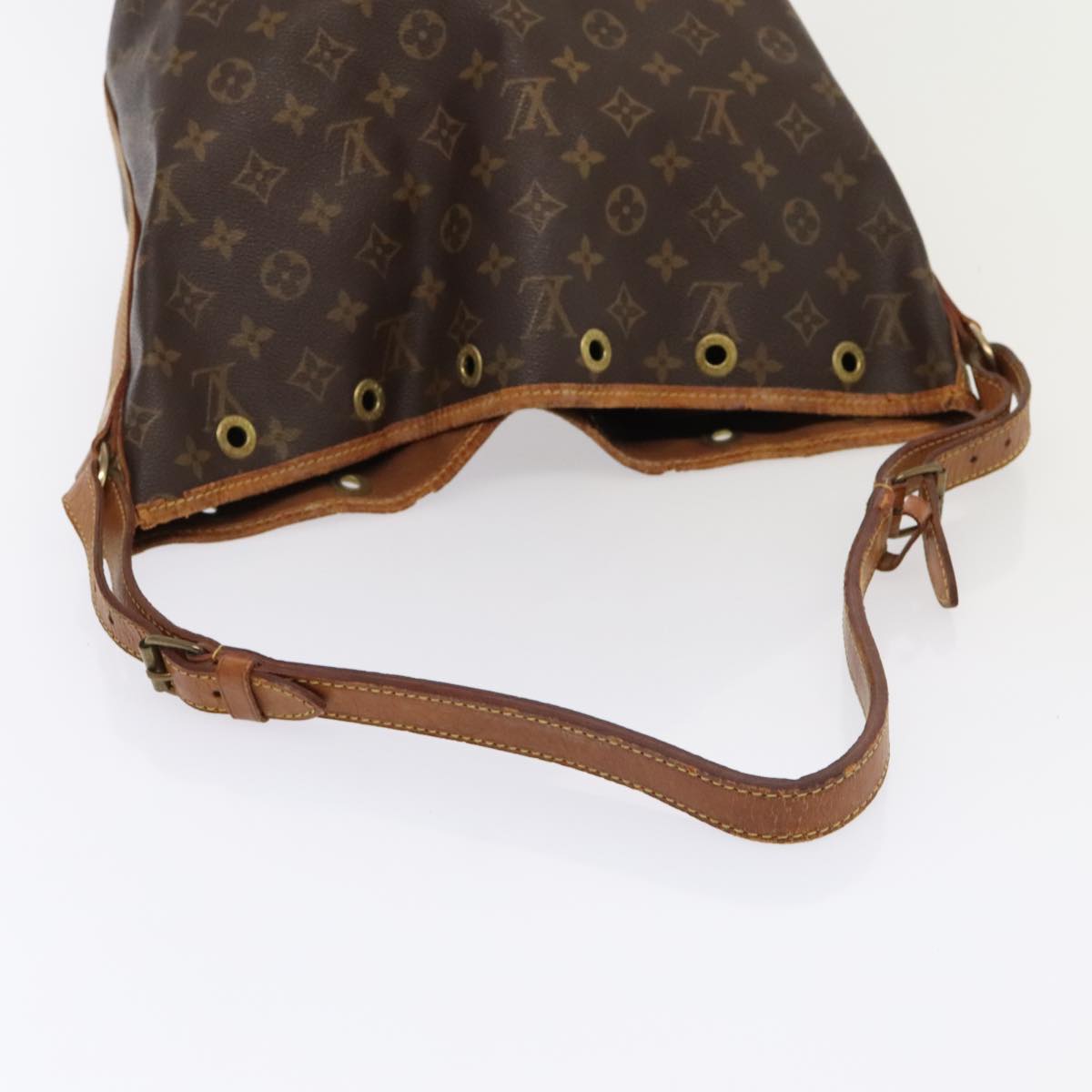 LOUIS VUITTON Monogram Petit Noe Shoulder Bag M42226 LV Auth 89982