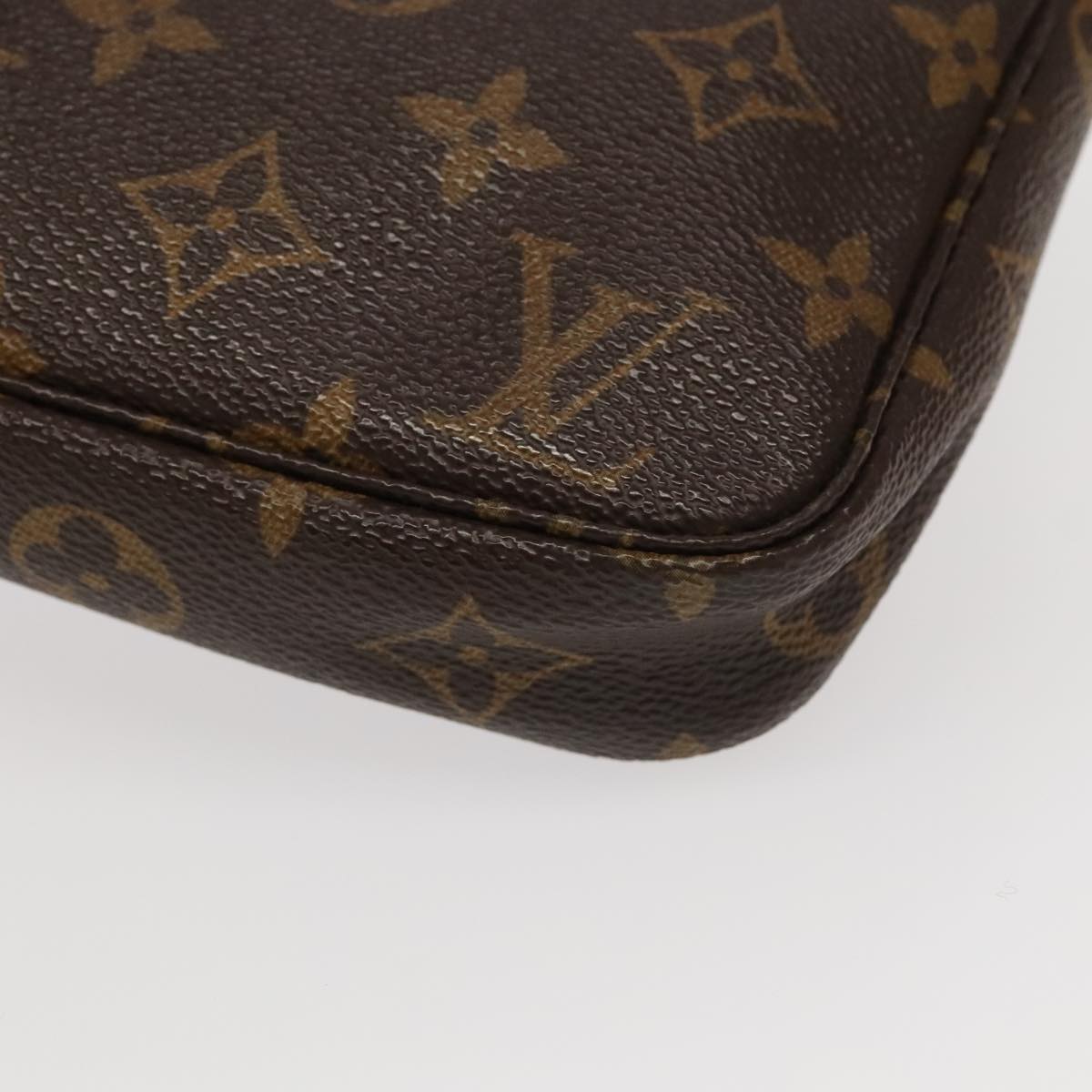 LOUIS VUITTON Monogram Pochette Accessoires Pouch M51980 LV Auth 89992