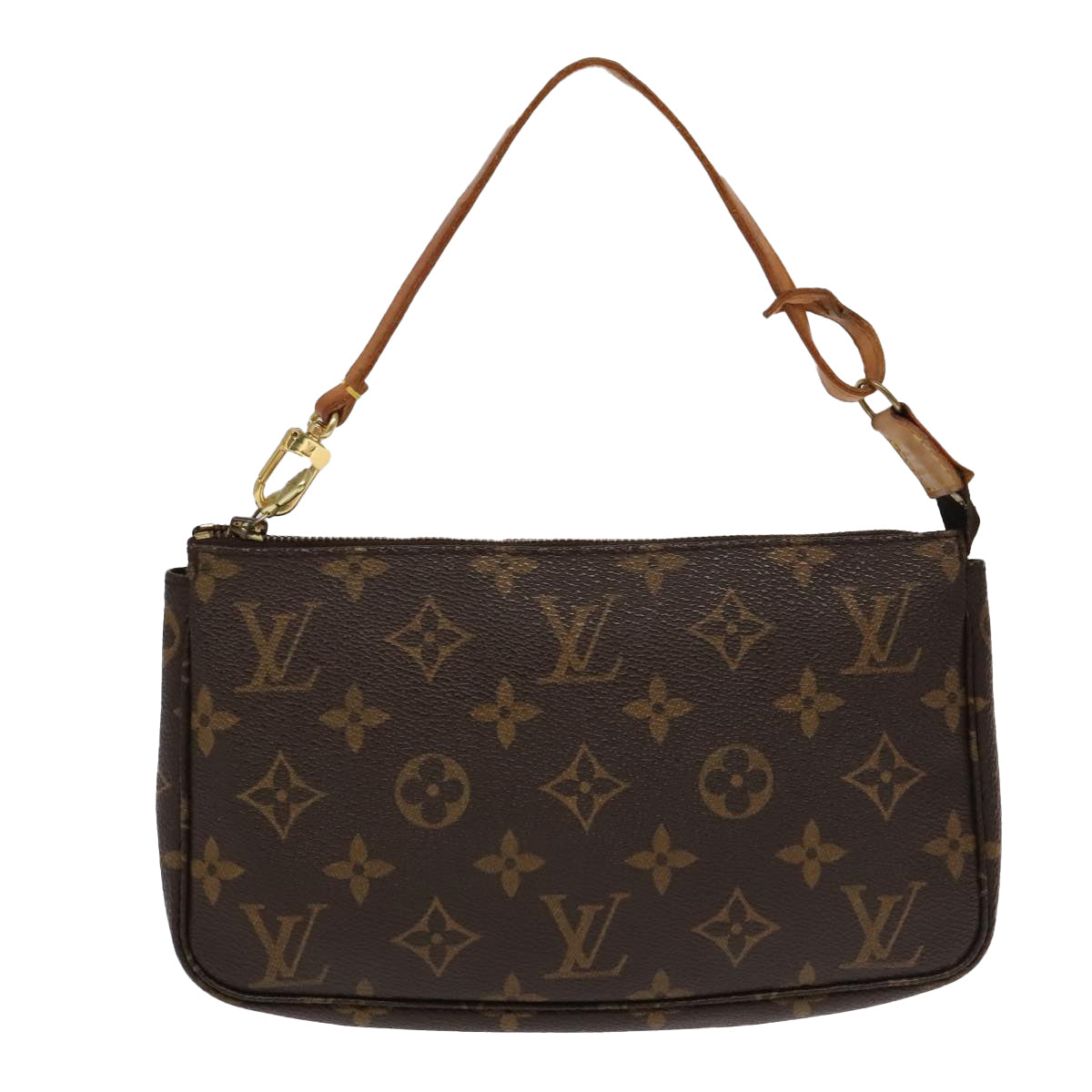 LOUIS VUITTON Monogram Pochette Accessoires Pouch M51980 LV Auth 89992