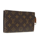 LOUIS VUITTON Monogram Bucket PM Accessory Pouch LV Auth 90009-1