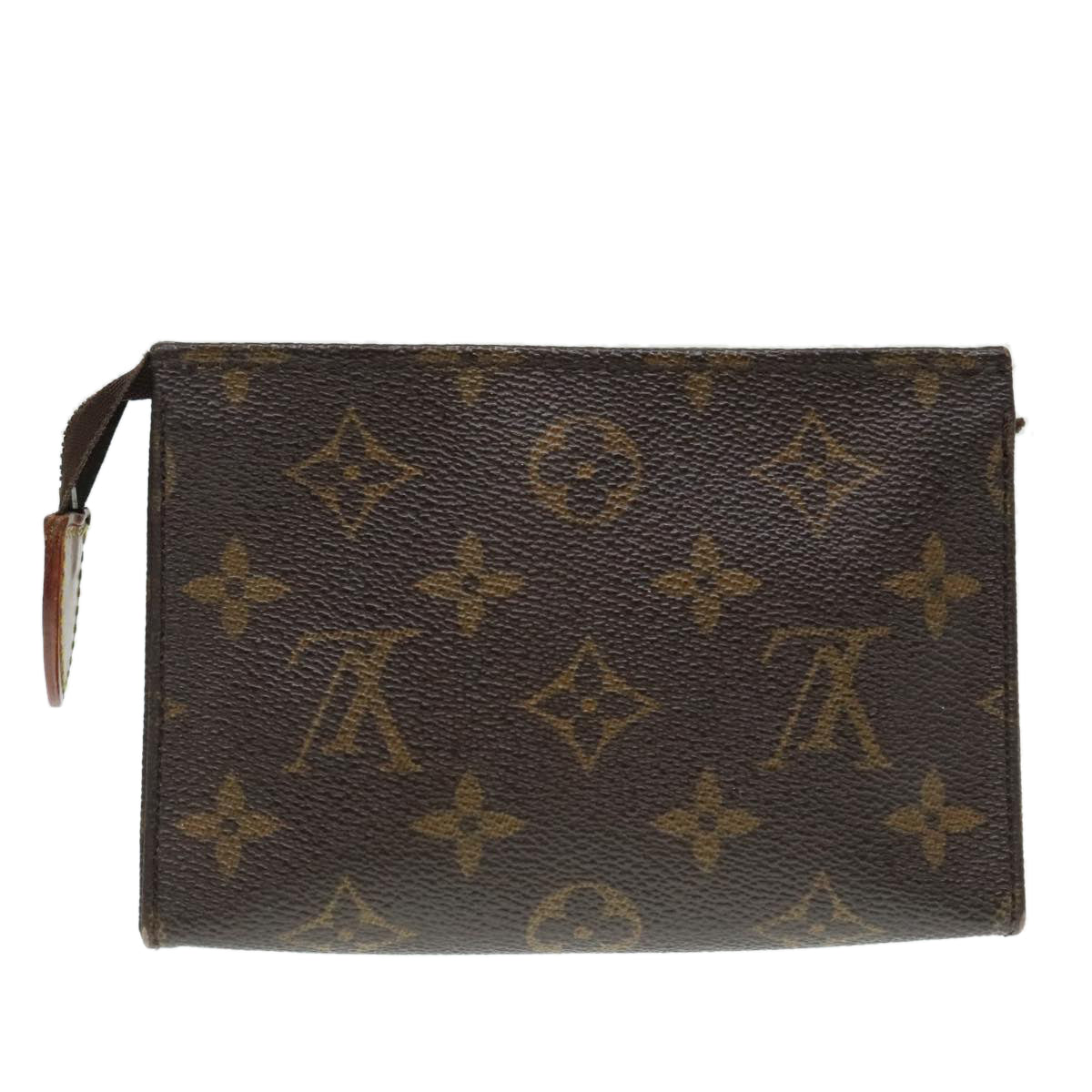 LOUIS VUITTON Monogram Poche Toilette 15 Pouch M47546 LV Auth 90016 - 0