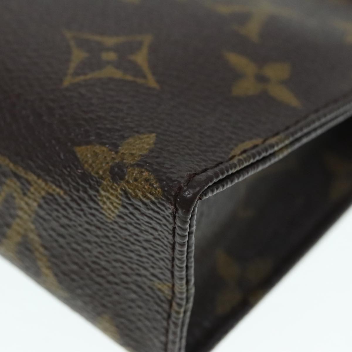 LOUIS VUITTON Monogram Poche Toilette 15 Pouch M47546 LV Auth 90021