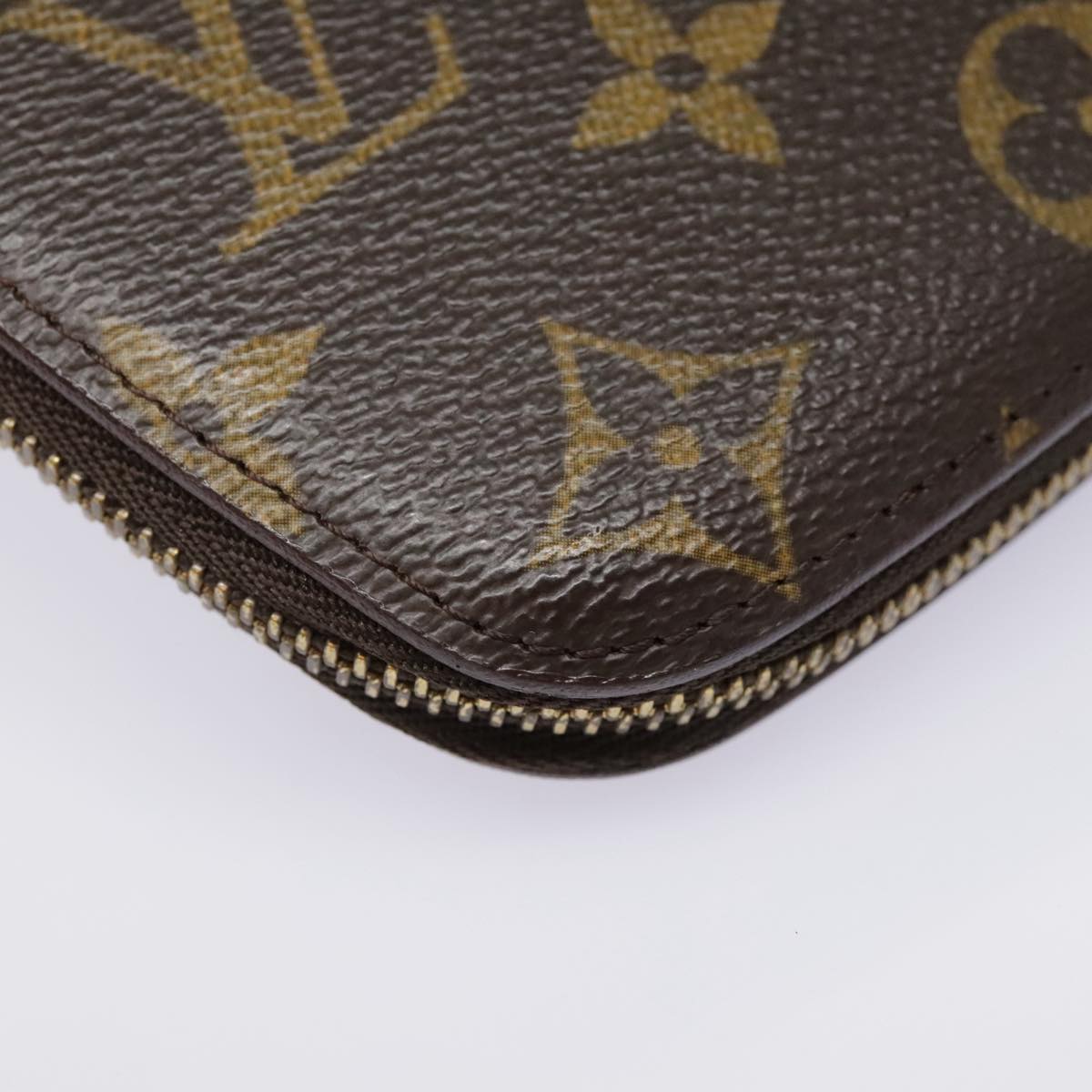 LOUIS VUITTON Monogram Agenda Geode Travel Case M62950 LV Auth 90037