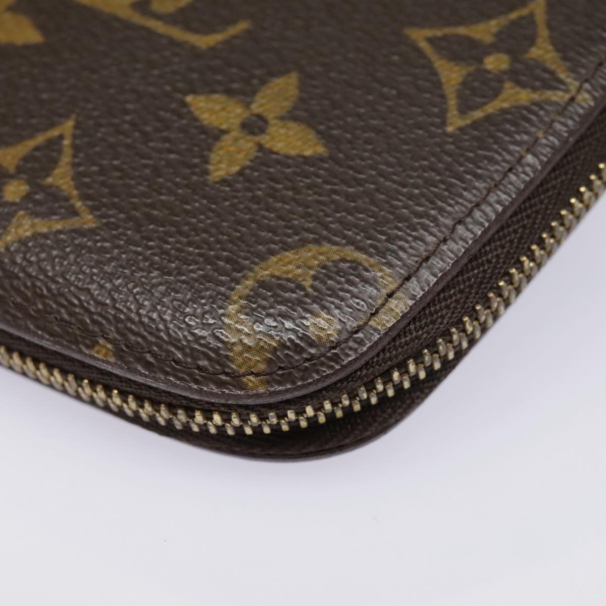 LOUIS VUITTON Monogram Agenda Geode Travel Case M62950 LV Auth 90037