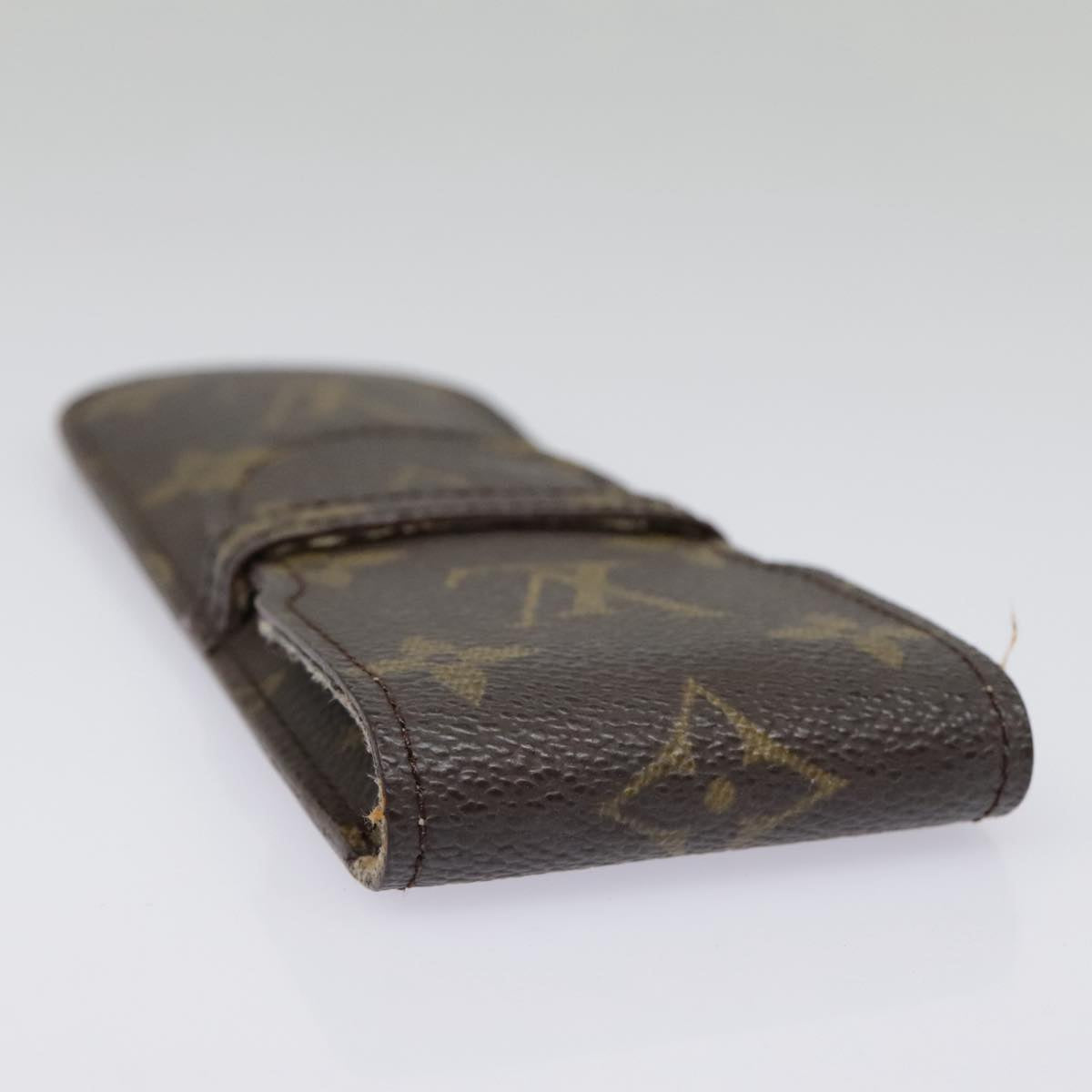 LOUIS VUITTON Monogram Etui Stilo Pen Case M62990 LV Auth 90044