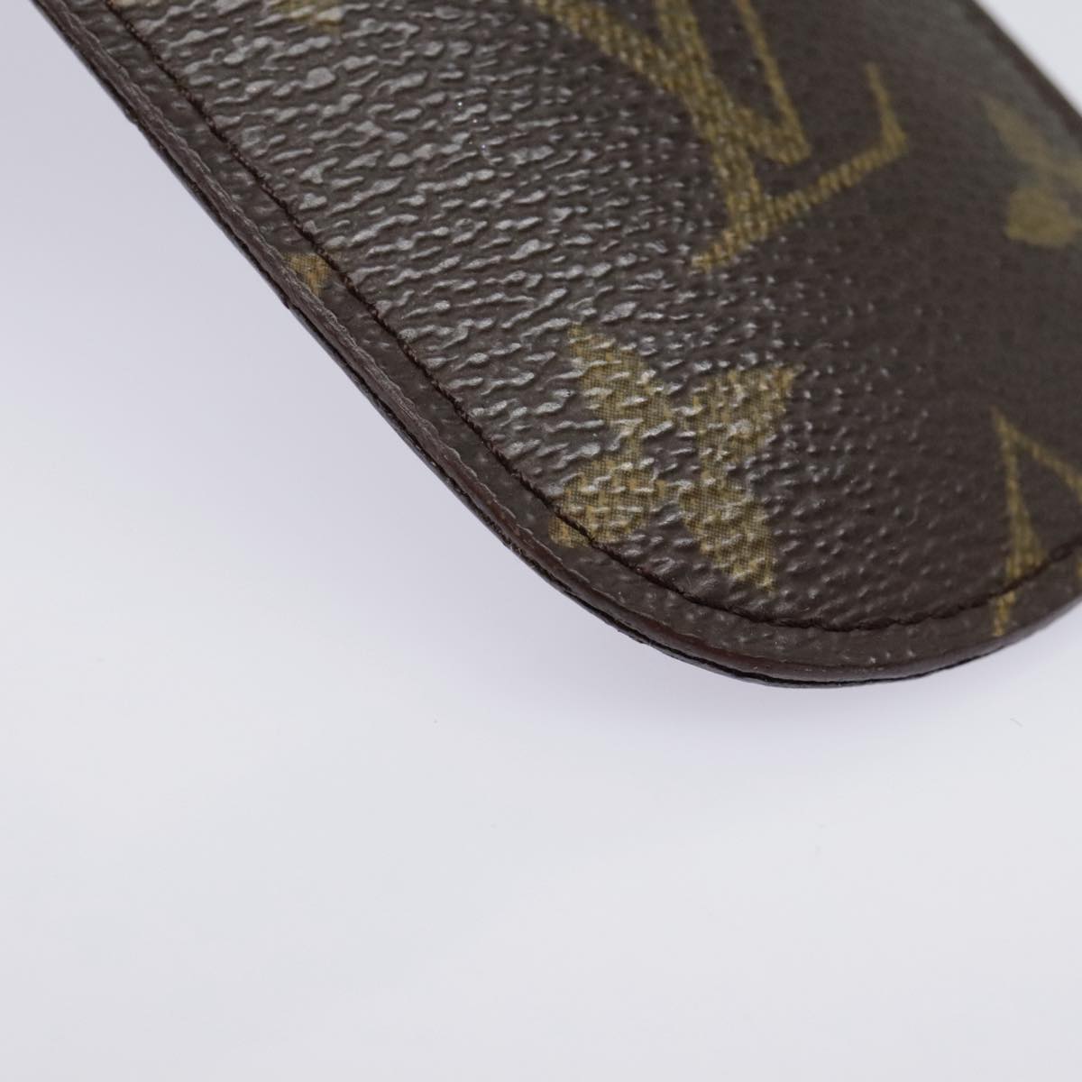 LOUIS VUITTON Monogram Etui Stilo Pen Case M62990 LV Auth 90044