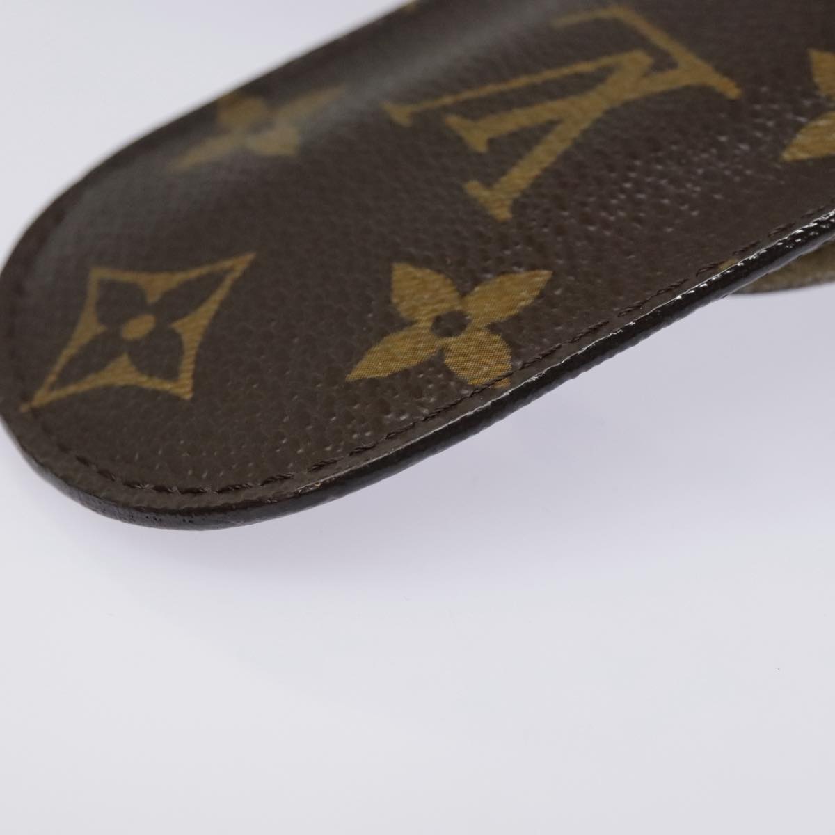 LOUIS VUITTON Monogram Etui Stilo Pen Case M62990 LV Auth 90045