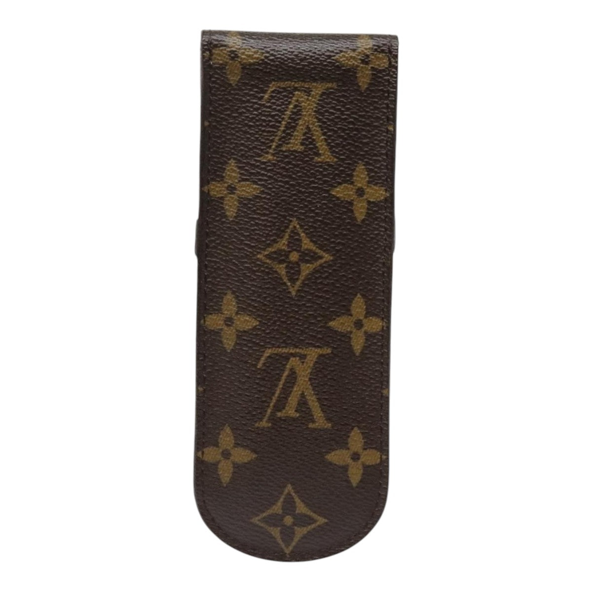 LOUIS VUITTON Monogram Etui Stilo Pen Case M62990 LV Auth 90045