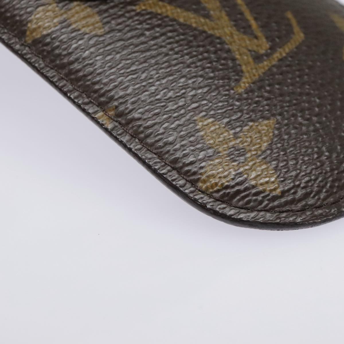 LOUIS VUITTON Monogram Etui Stilo Pen Case M62990 LV Auth 90045