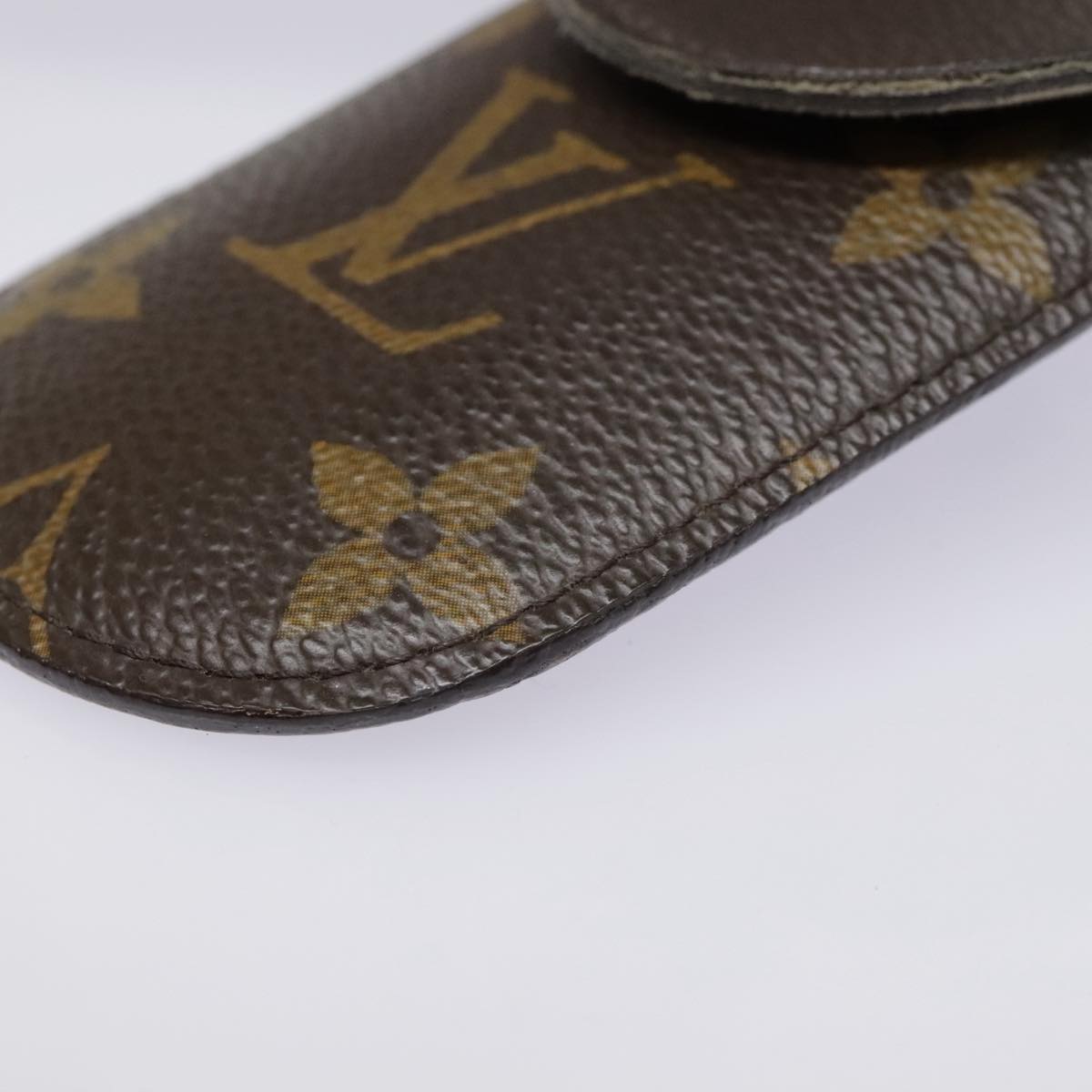 LOUIS VUITTON Monogram Etui Stilo Pen Case M62990 LV Auth 90045