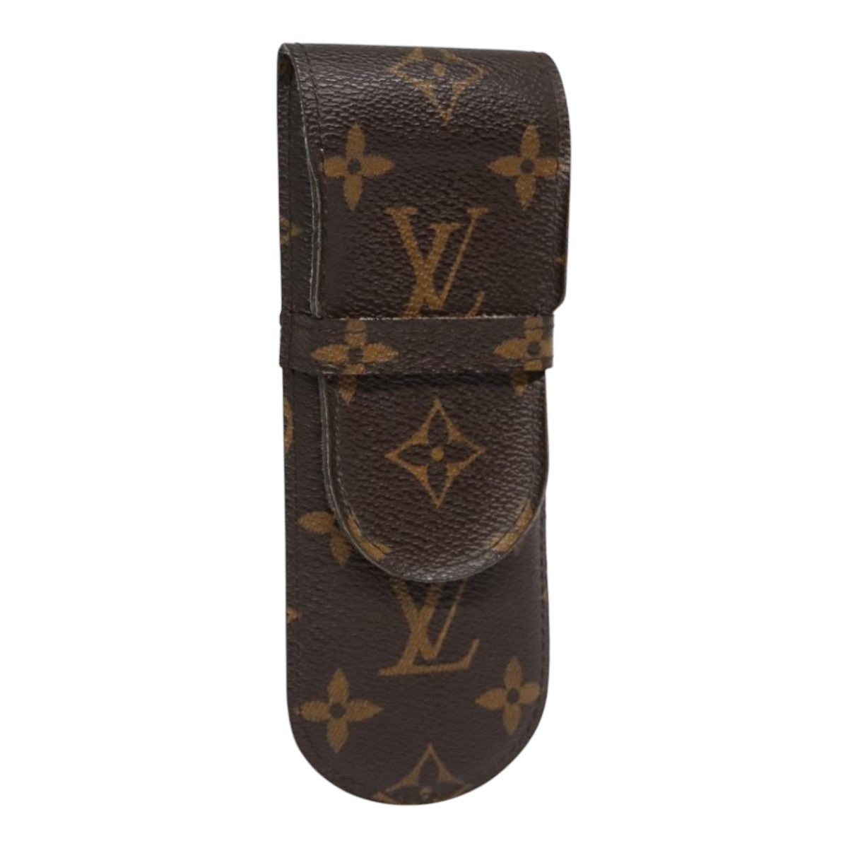 LOUIS VUITTON Monogram Etui Stilo Pen Case M62990 LV Auth 90046