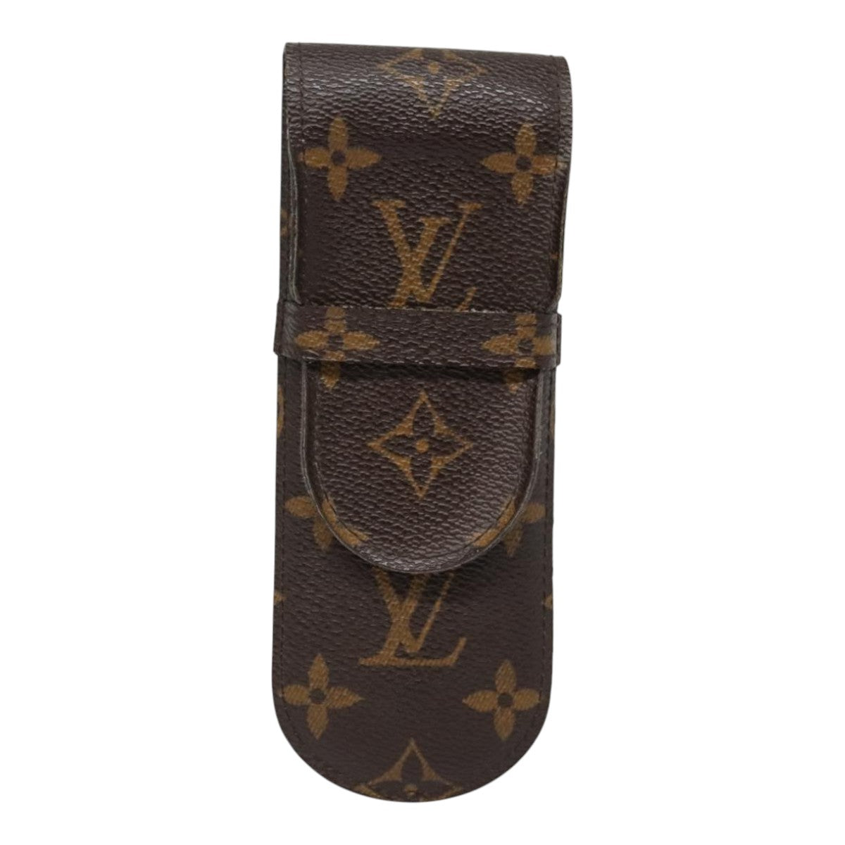 LOUIS VUITTON Monogram Etui Stilo Pen Case M62990 LV Auth 90046