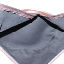 Salvatore Ferragamo Boston Bag Canvas Beige Silver Auth 90049-19