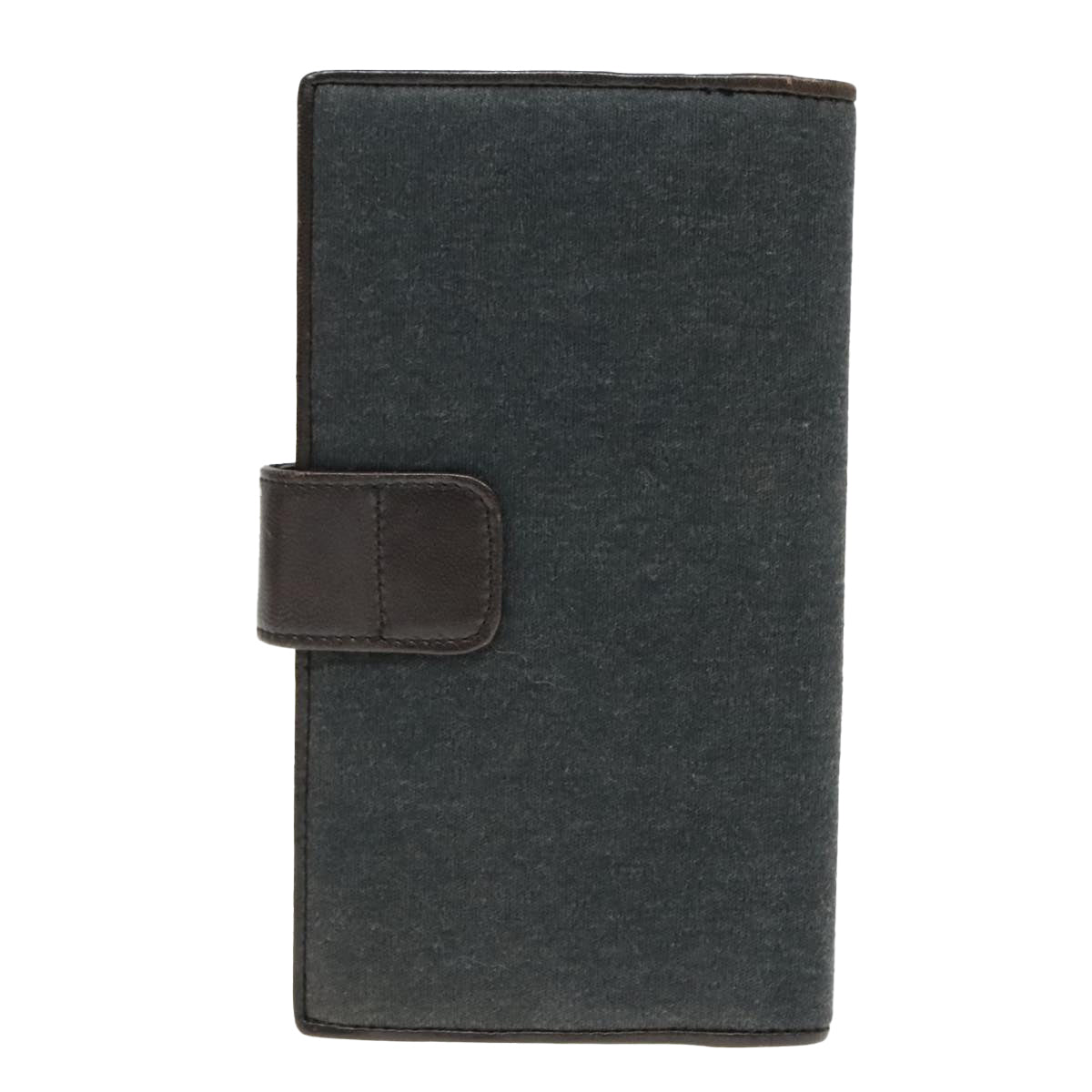 FENDI Day Planner Cover Nylon Gray Auth 90050 - 0