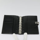 GUCCI Day Planner Cover Leather Black Auth 90051-14