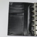 GUCCI Day Planner Cover Leather Black Auth 90051-15