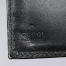 GUCCI Day Planner Cover Leather Black Auth 90051-18