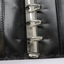 GUCCI Day Planner Cover Leather Black Auth 90051-22