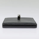 GUCCI Day Planner Cover Leather Black Auth 90051-5