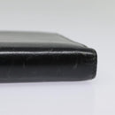 GUCCI Day Planner Cover Leather Black Auth 90051-6