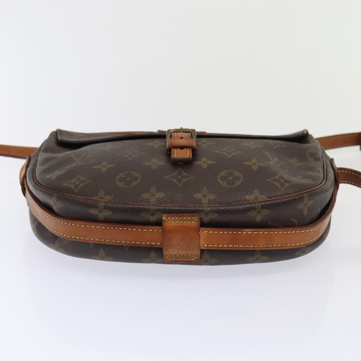 LOUIS VUITTON Monogram Jeune Fille MM Shoulder Bag M51226 LV Auth 90054