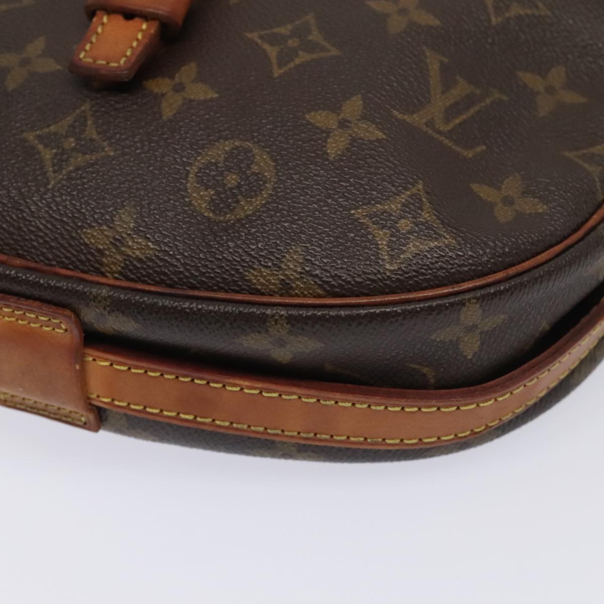 LOUIS VUITTON Monogram Jeune Fille MM Shoulder Bag M51226 LV Auth 90054