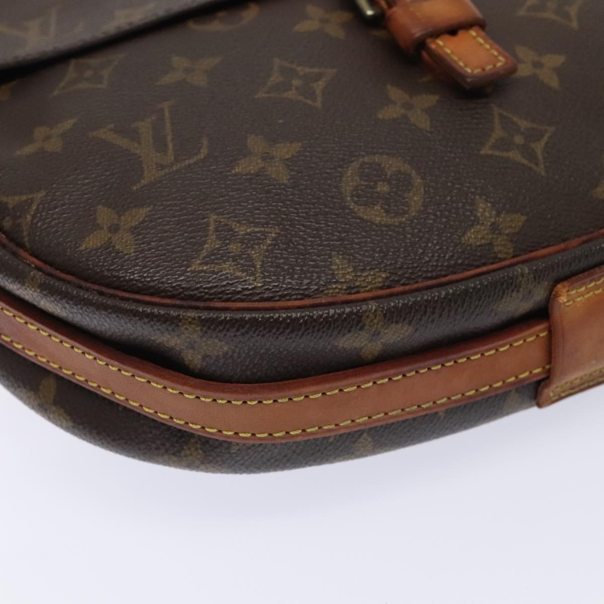 LOUIS VUITTON Monogram Jeune Fille MM Shoulder Bag M51226 LV Auth 90054