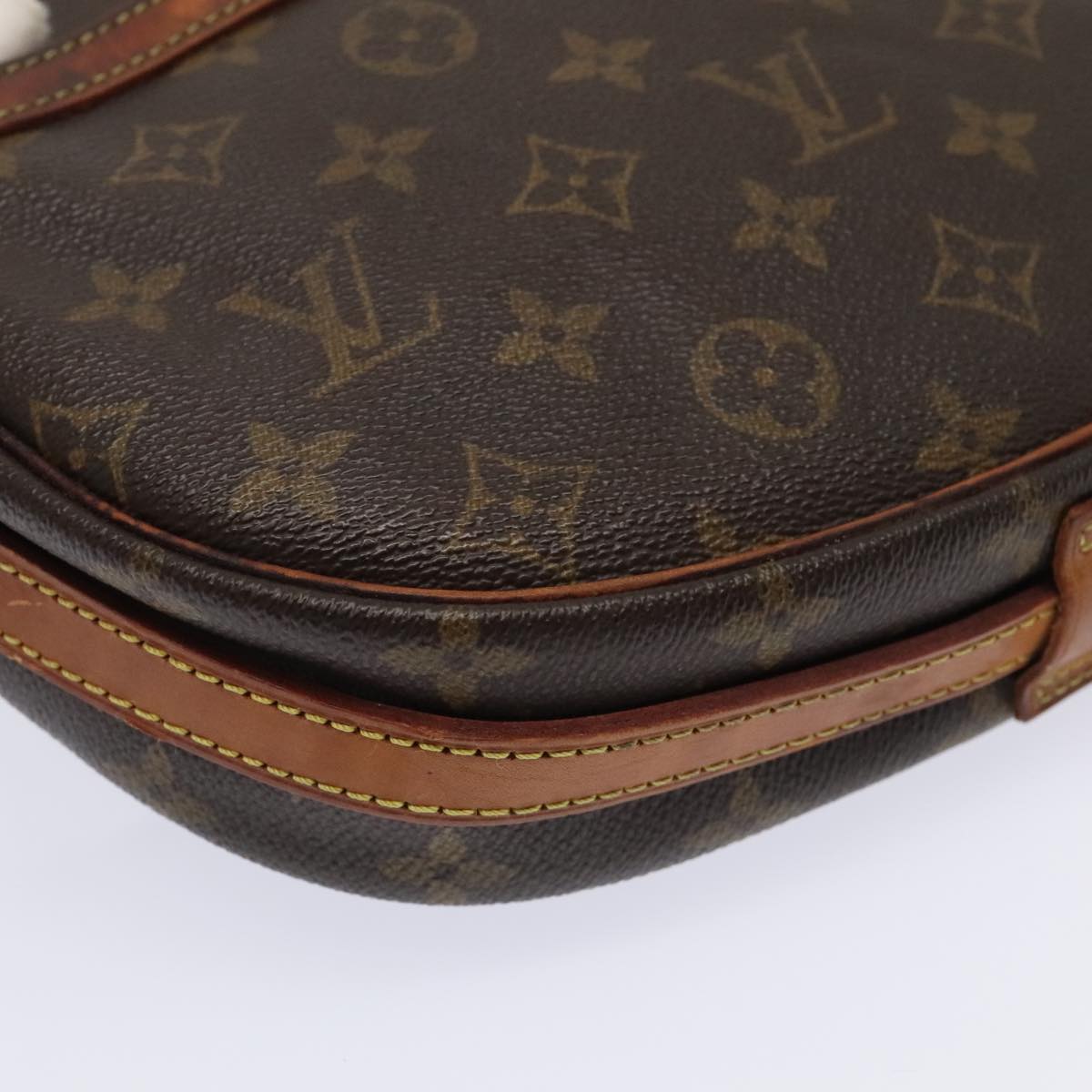 LOUIS VUITTON Monogram Jeune Fille MM Shoulder Bag M51226 LV Auth 90054