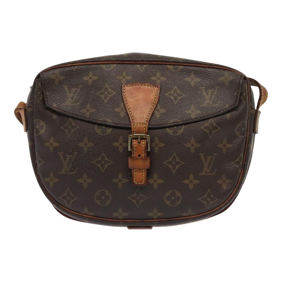 LOUIS VUITTON Monogram Jeune Fille MM Shoulder Bag M51226 LV Auth 90054