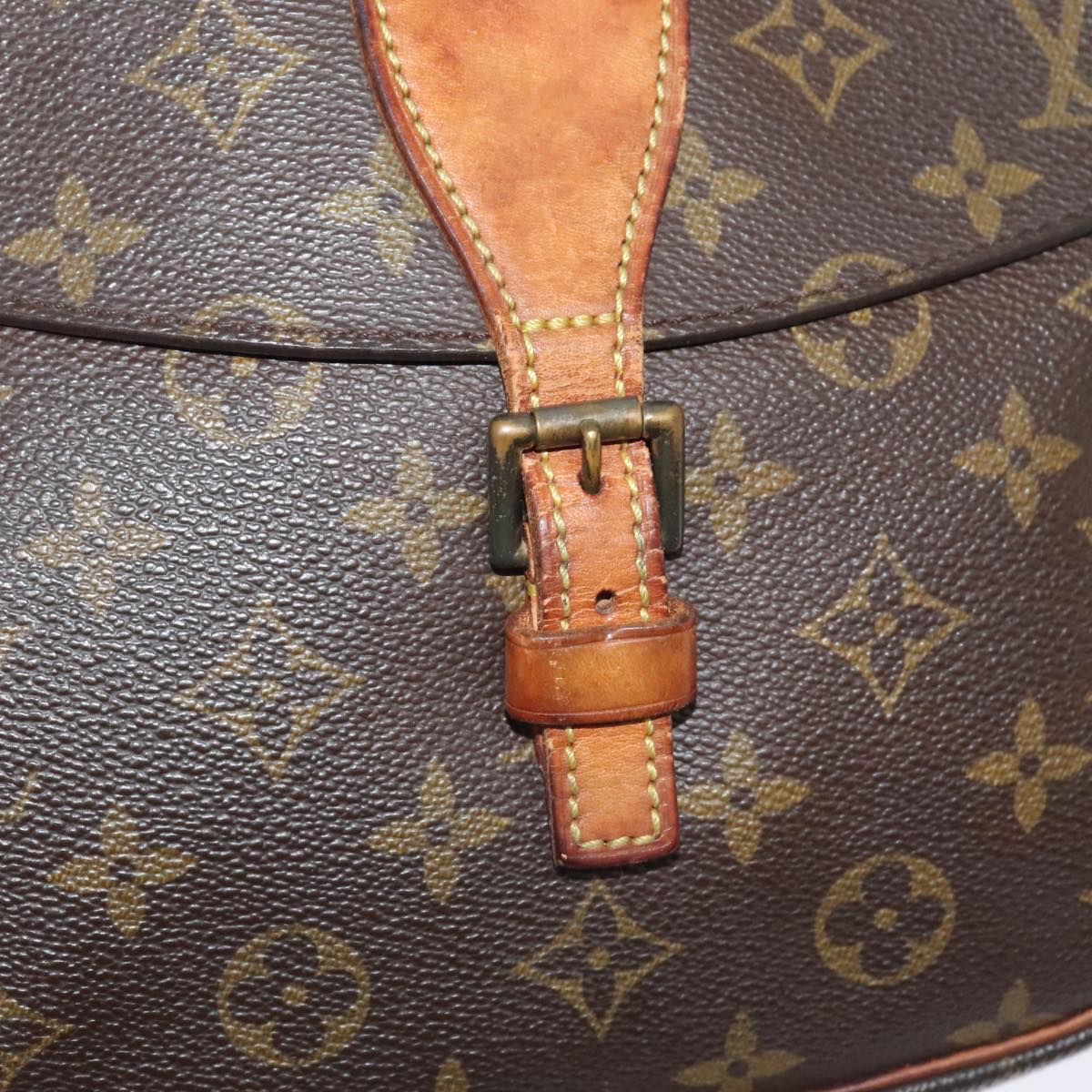 LOUIS VUITTON Monogram Jeune Fille MM Shoulder Bag M51226 LV Auth 90054