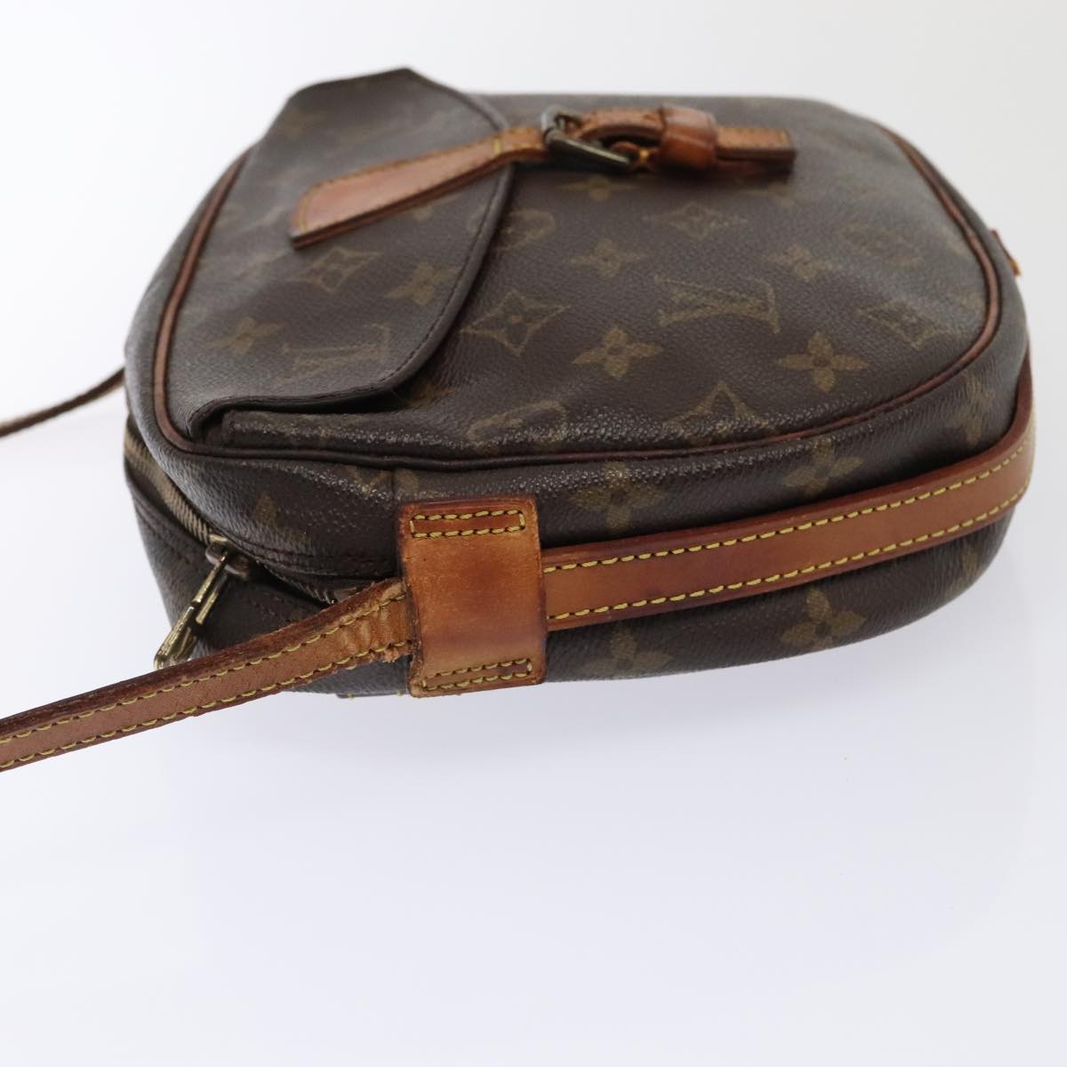 LOUIS VUITTON Monogram Jeune Fille MM Shoulder Bag M51226 LV Auth 90054