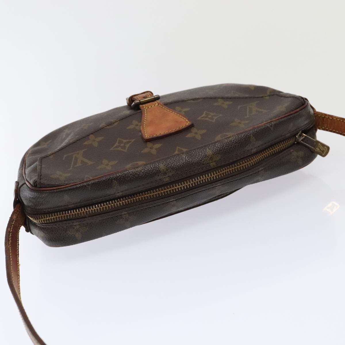 LOUIS VUITTON Monogram Jeune Fille MM Shoulder Bag M51226 LV Auth 90054