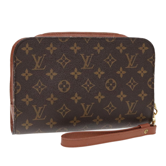 LOUIS VUITTON Monogram Orsay Clutch Bag M51790 LV Auth 90056