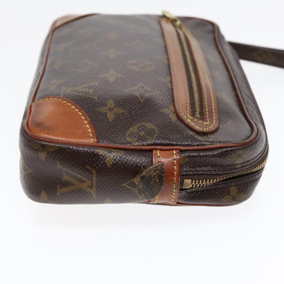 LOUIS VUITTON Monogram Marly Dragonne GM Clutch Bag M51825 LV Auth 90059