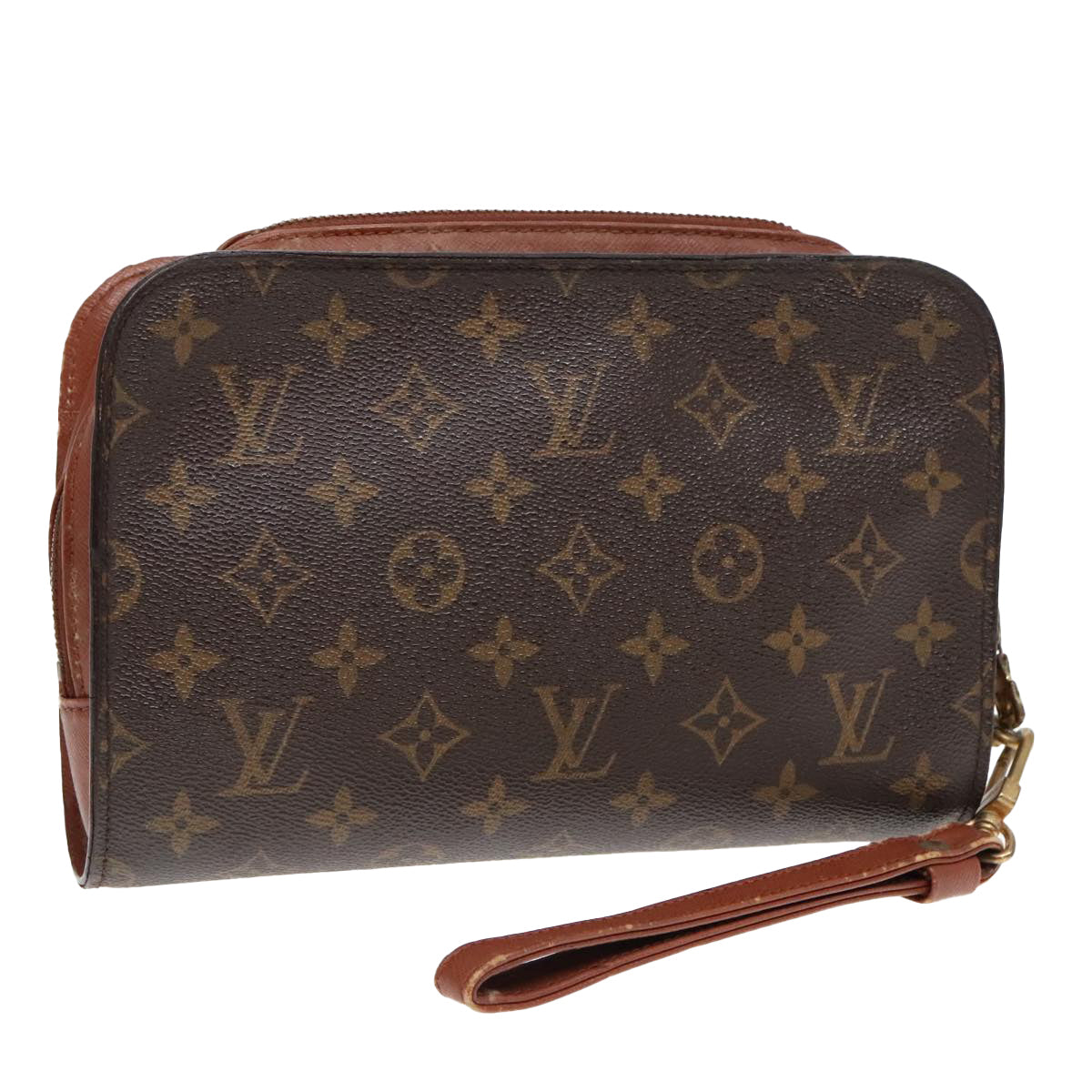 LOUIS VUITTON Monogram Orsay Clutch Bag M51790 LV Auth 90064