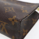 LOUIS VUITTON Monogram Poche Toilette 15 Pouch M47546 LV Auth 90071-16